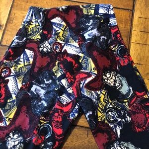 LuLaRoe Disney Villains Tween Leggings